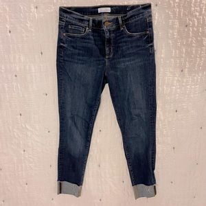 LOFT Modern Skinny Jeans - Dark Denim
